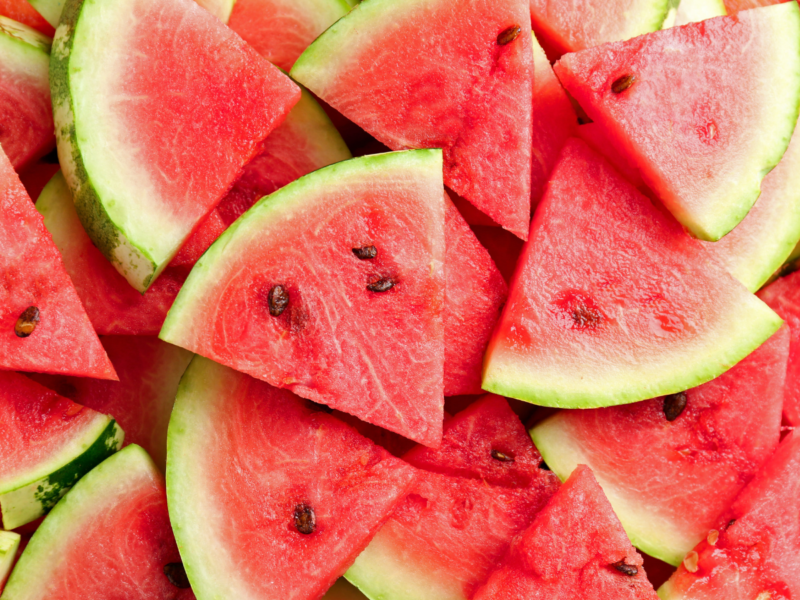 what summer fruit is almost 92% water?